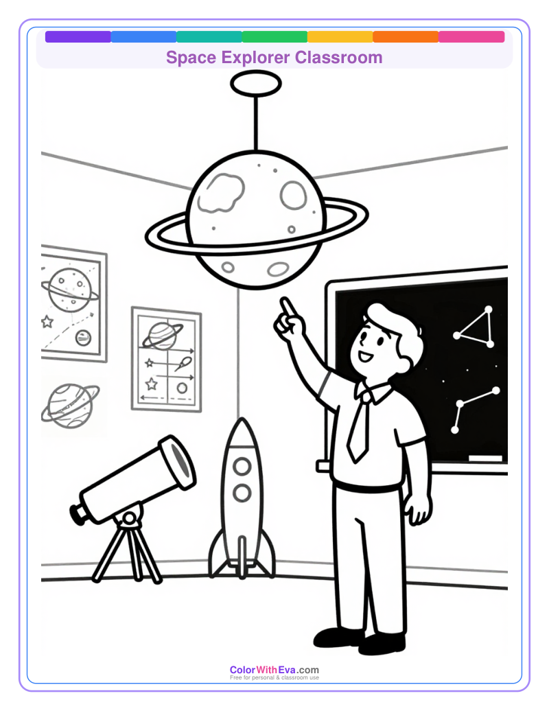 Space Explorer Classroom preview
