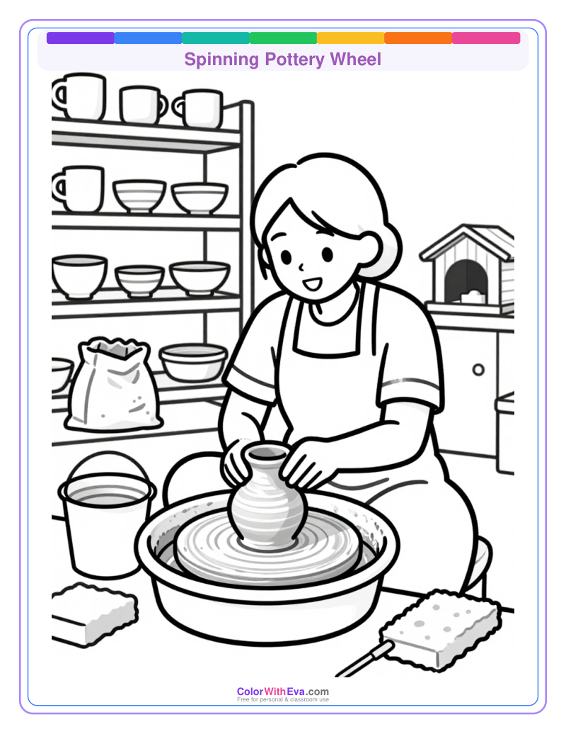 Spinning Pottery Wheel preview