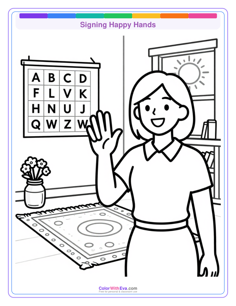 Signing Happy Hands preview