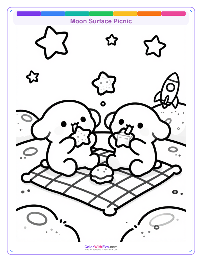 Moon Surface Picnic preview