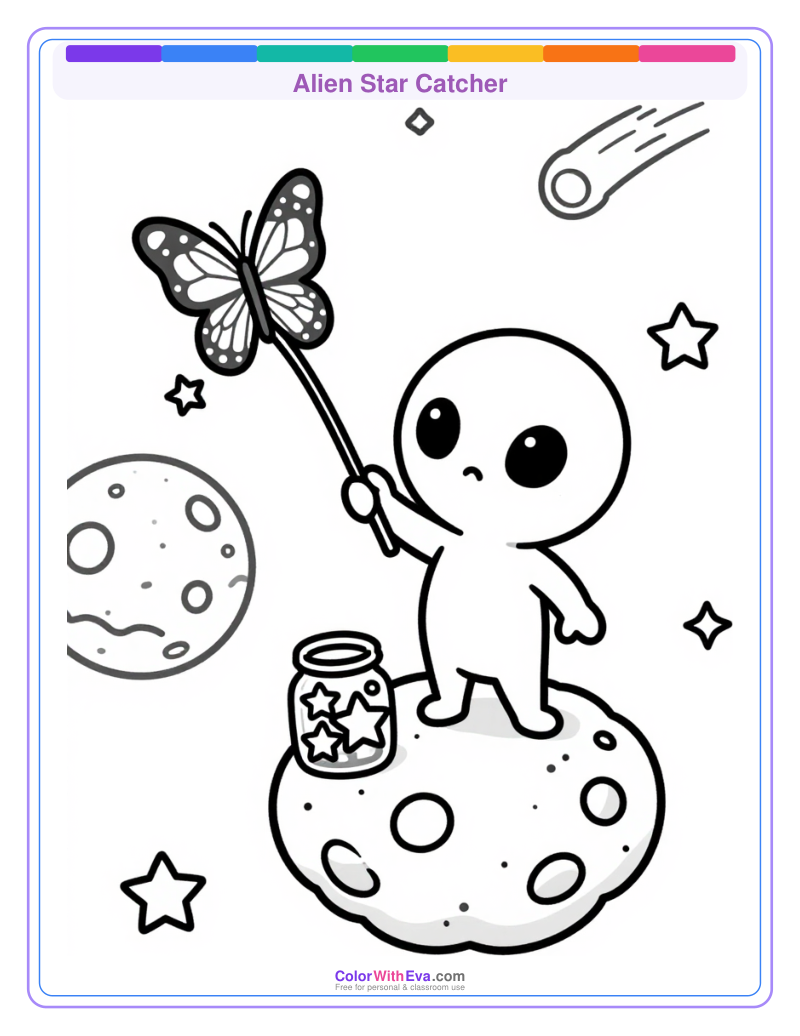 Alien Star Catcher preview