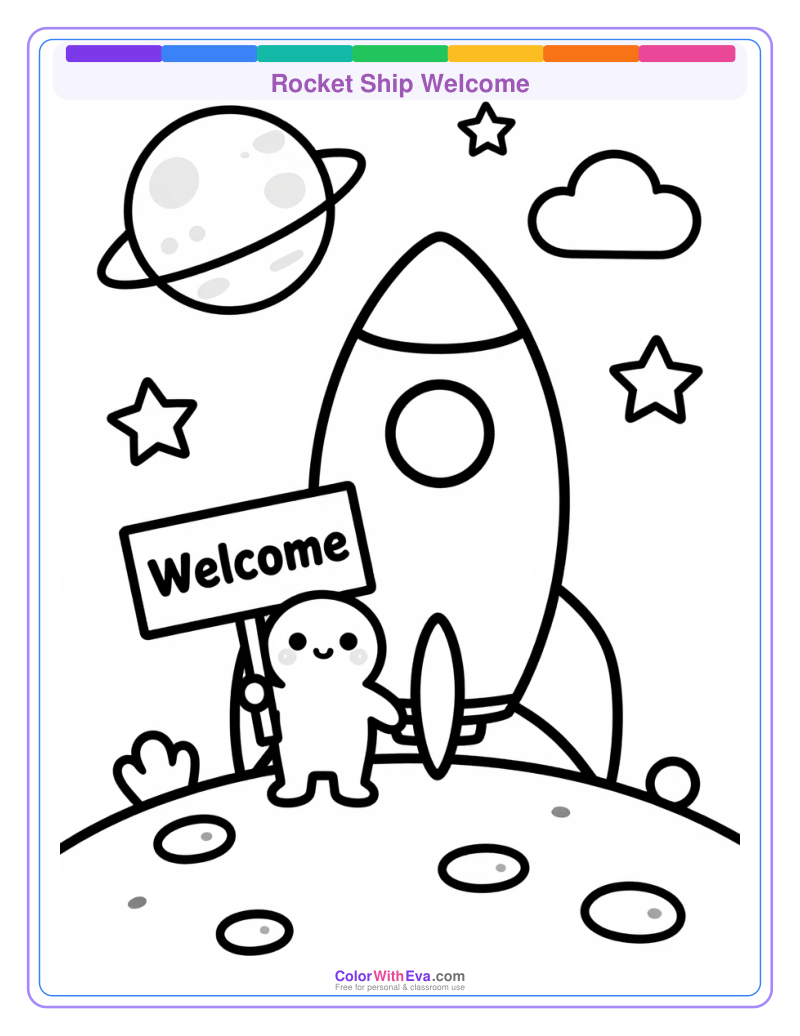 Rocket Ship Welcome preview