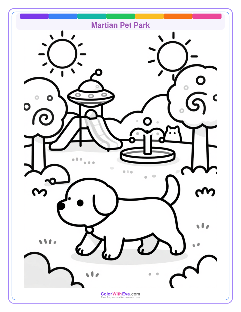 Martian Pet Park preview