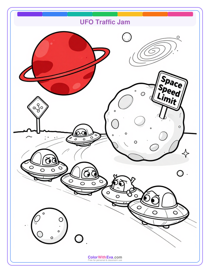 UFO Traffic Jam preview