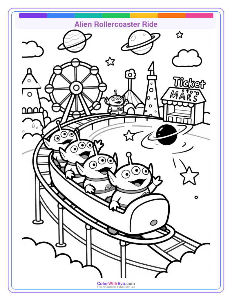 Alien Rollercoaster Ride thumbnail