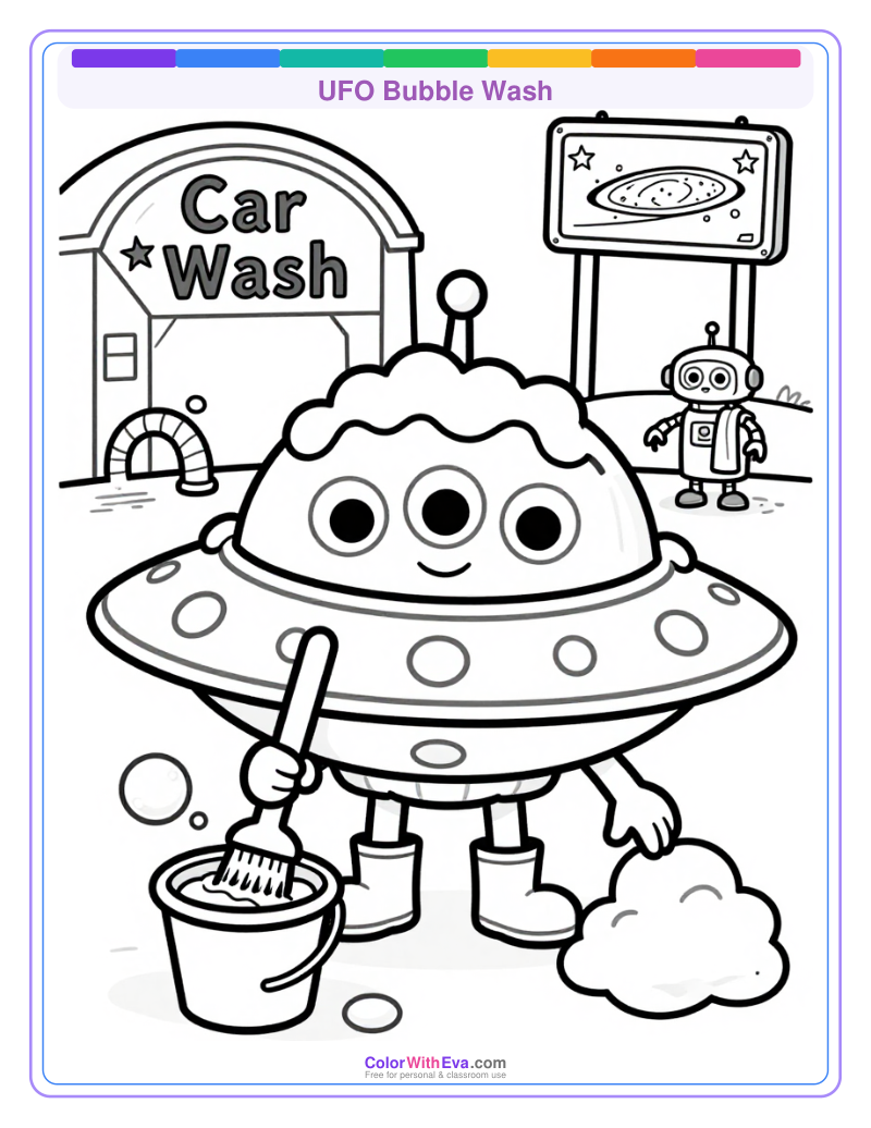 UFO Bubble Wash preview