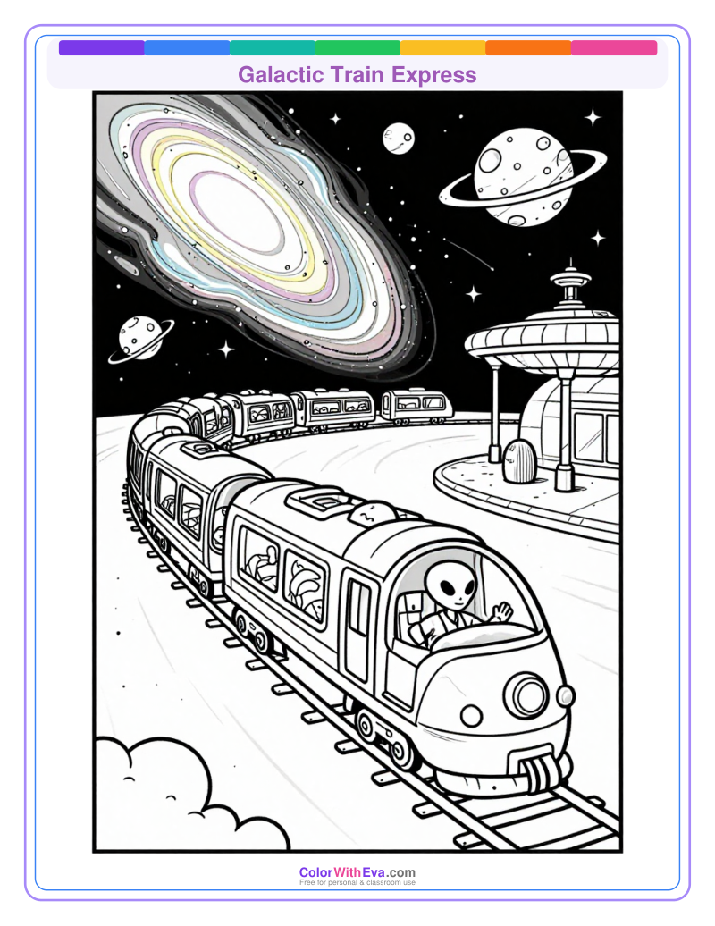 Galactic Train Express preview