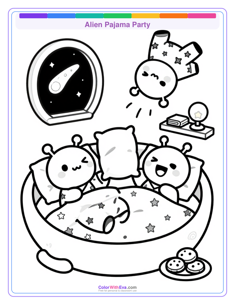 Alien Pajama Party preview