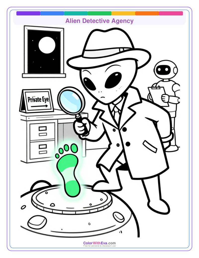 Alien Detective Agency preview