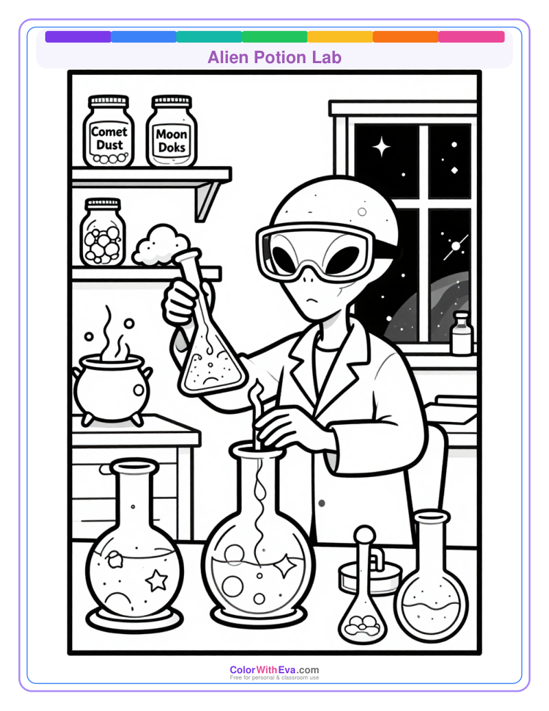 Alien Potion Lab preview