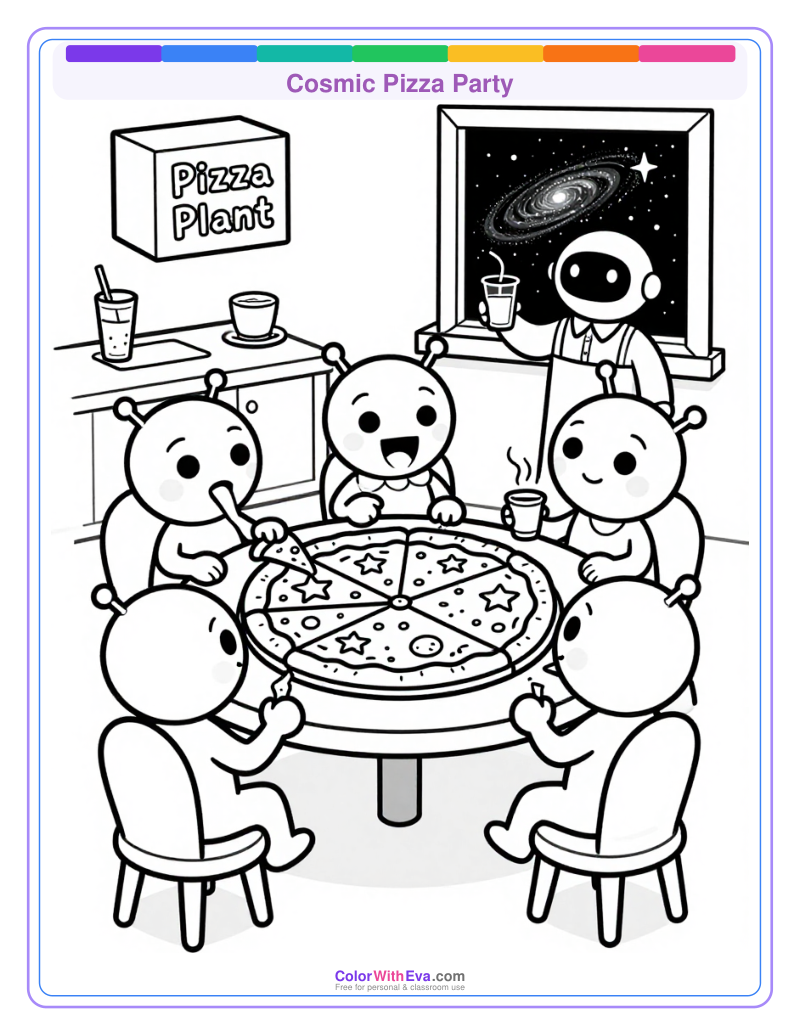 Cosmic Pizza Party preview