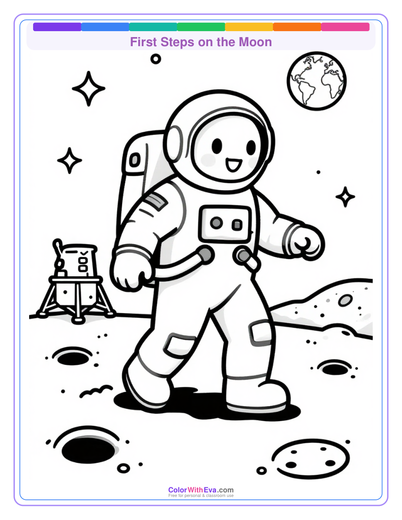 First Steps on the Moon preview