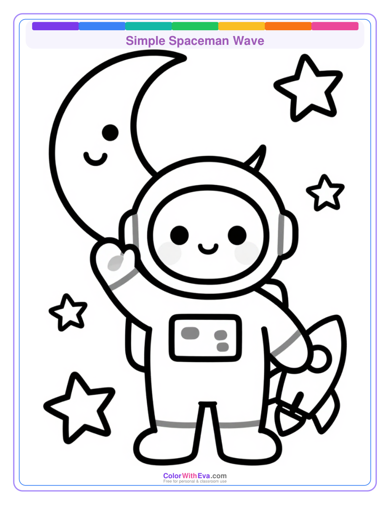 Simple Spaceman Wave preview