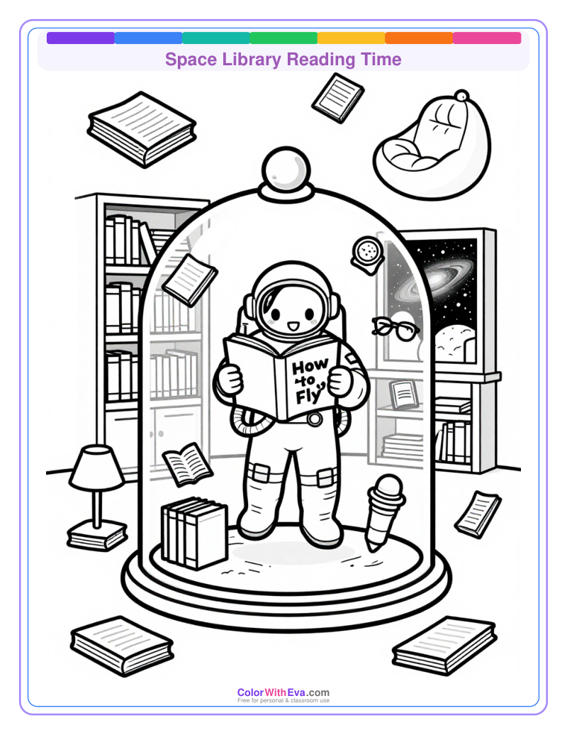 Space Library Reading Time thumbnail