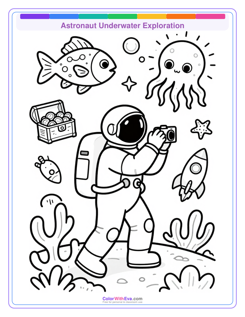 Astronaut Underwater Exploration thumbnail