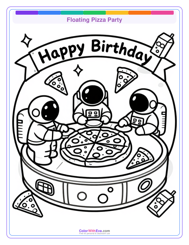 Floating Pizza Party preview