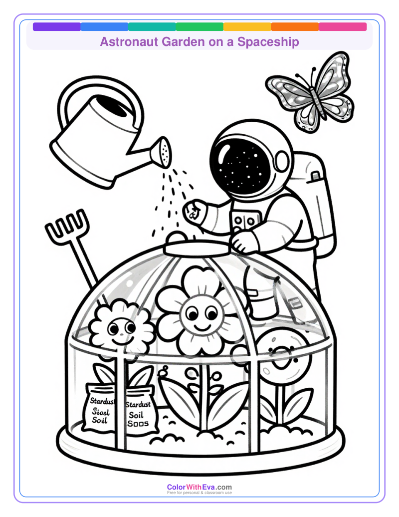 Astronaut Garden on a Spaceship thumbnail