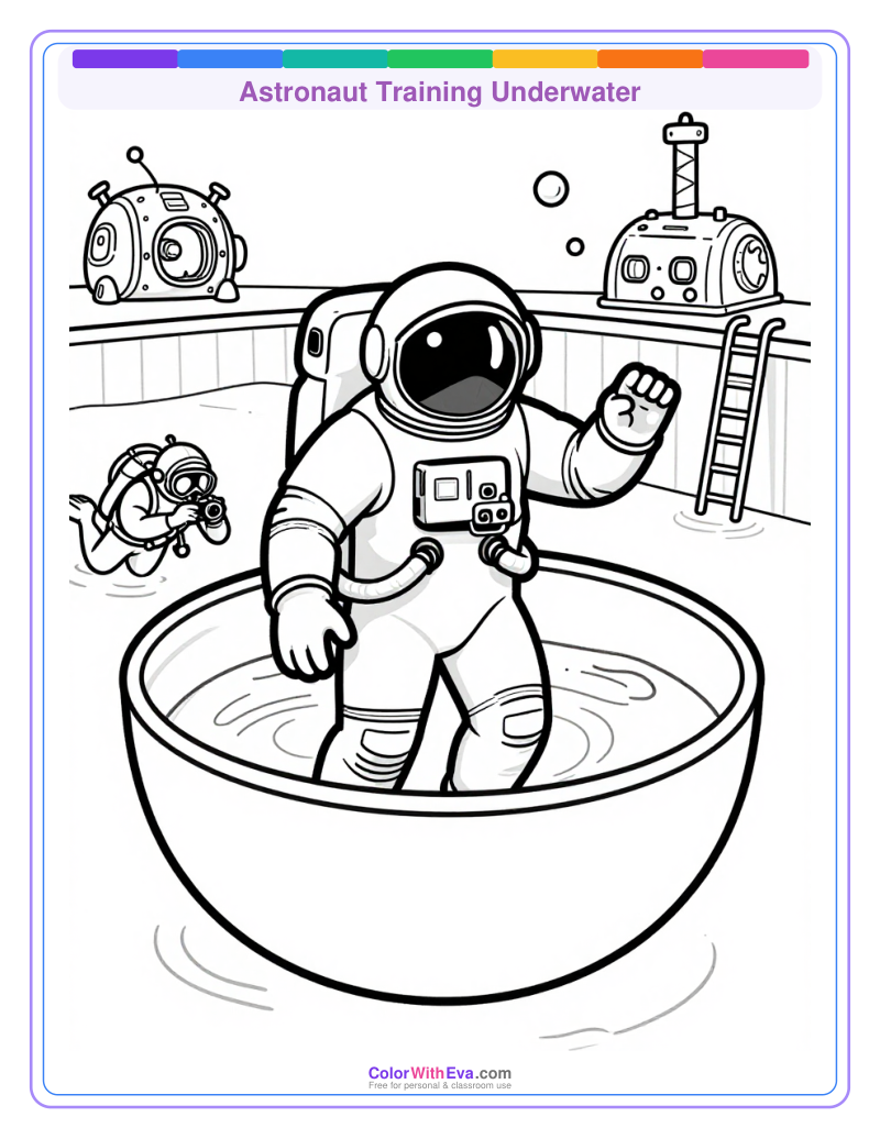 Astronaut Training Underwater preview