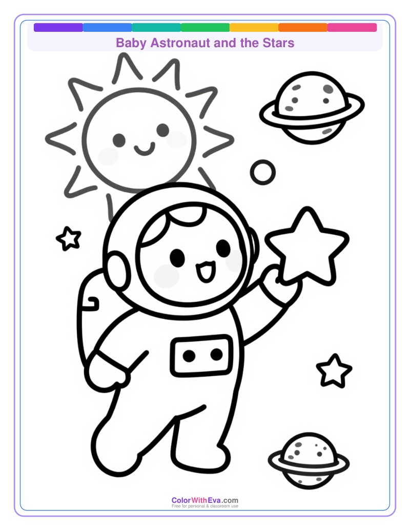 Baby Astronaut and the Stars preview
