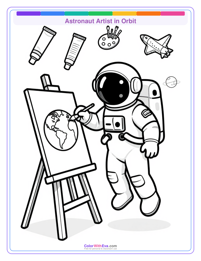 Astronaut Artist in Orbit preview