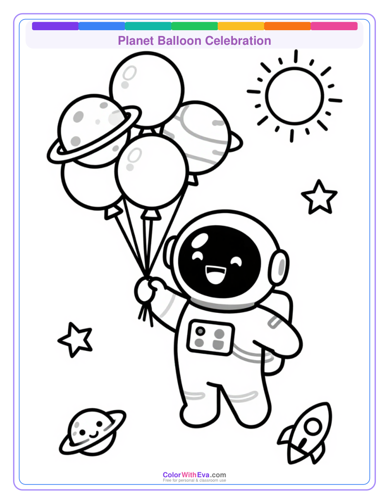Planet Balloon Celebration preview