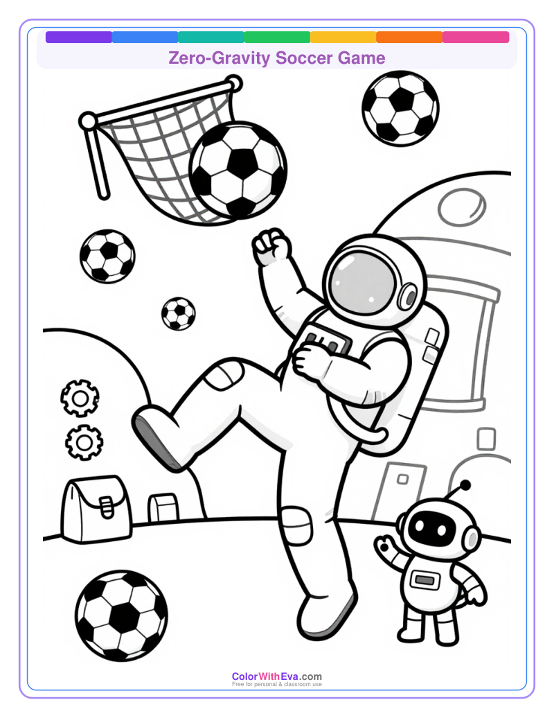 Zero-Gravity Soccer Game preview