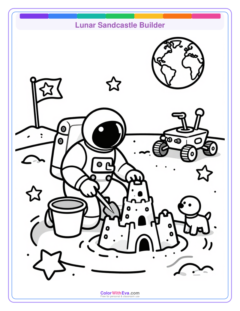 Lunar Sandcastle Builder preview