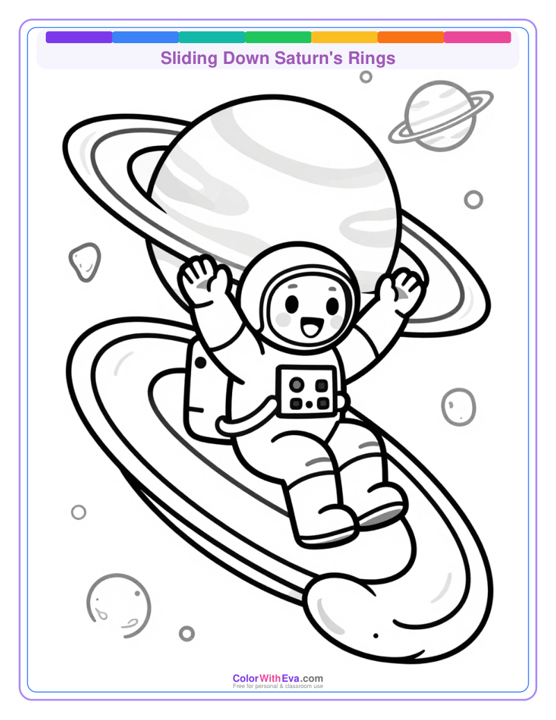 Sliding Down Saturn's Rings preview