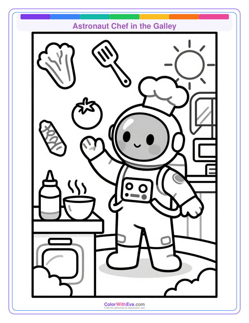 Astronaut Chef in the Galley preview
