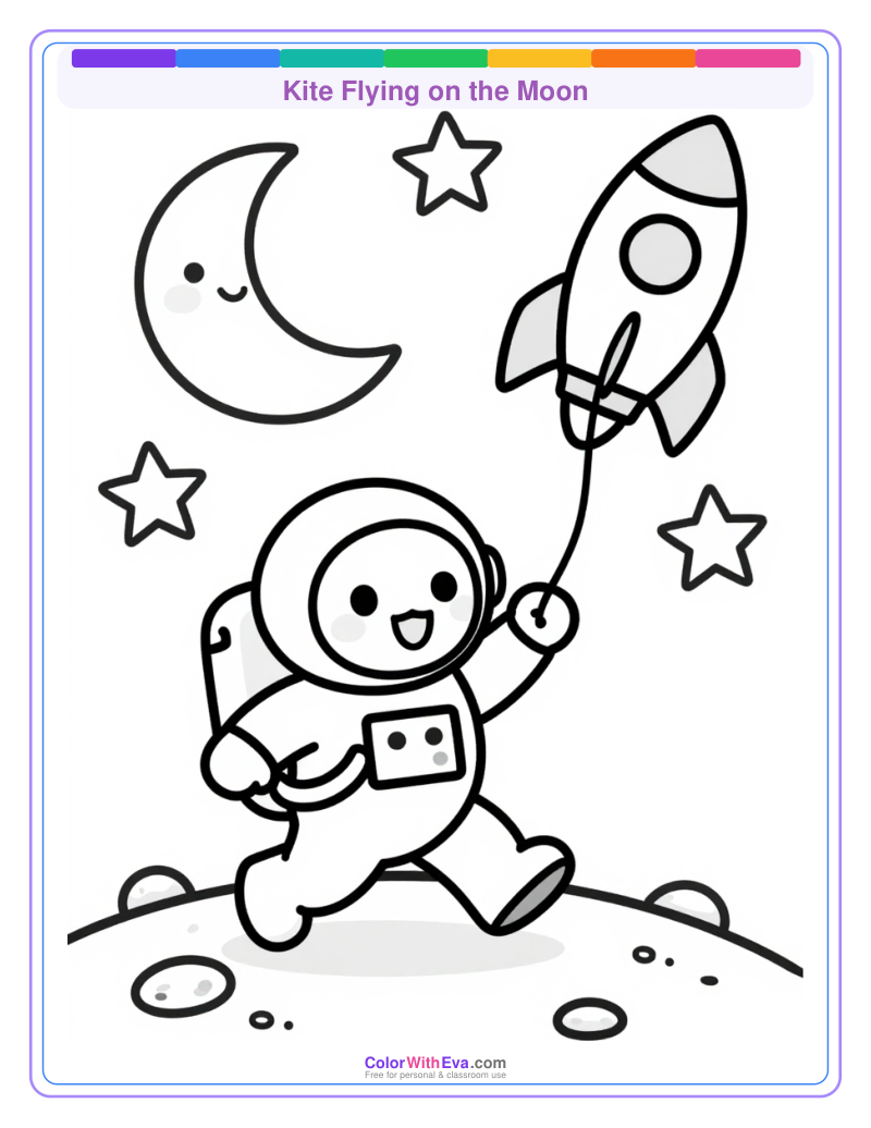 Kite Flying on the Moon preview