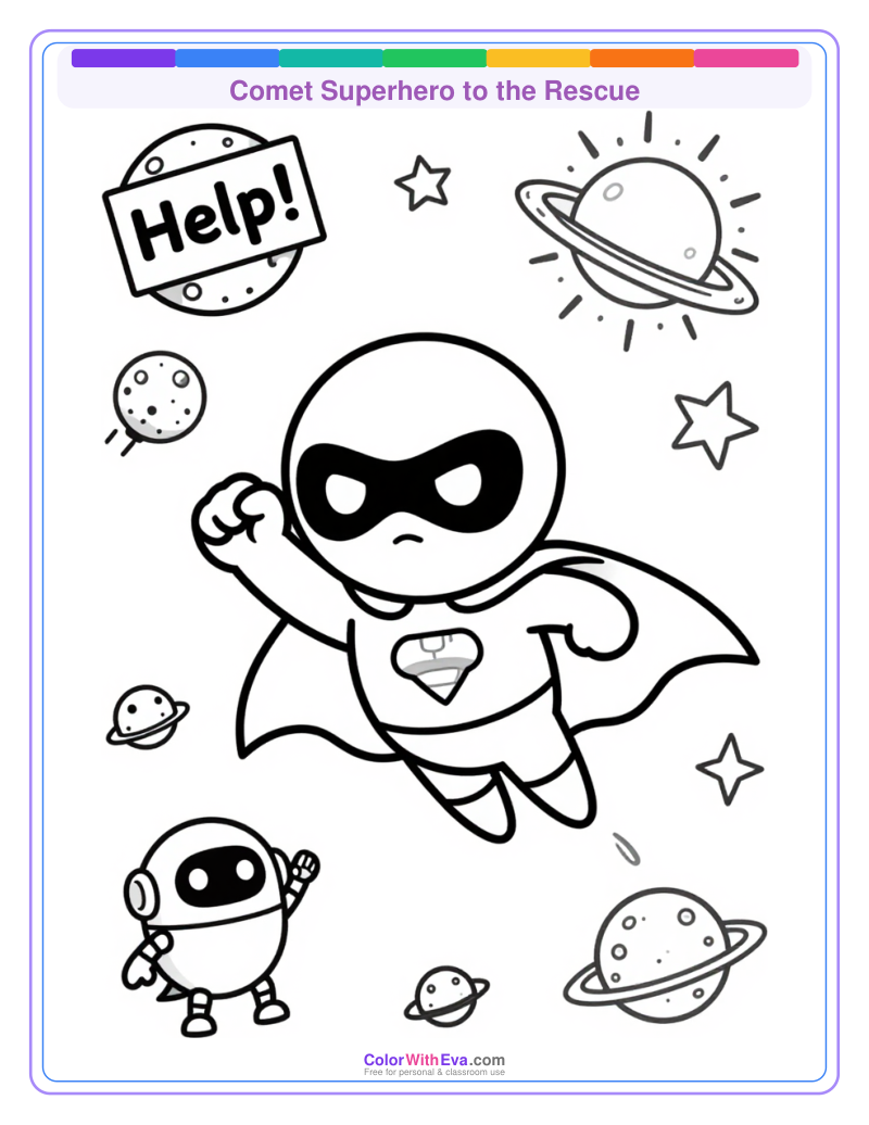 Comet Superhero to the Rescue thumbnail