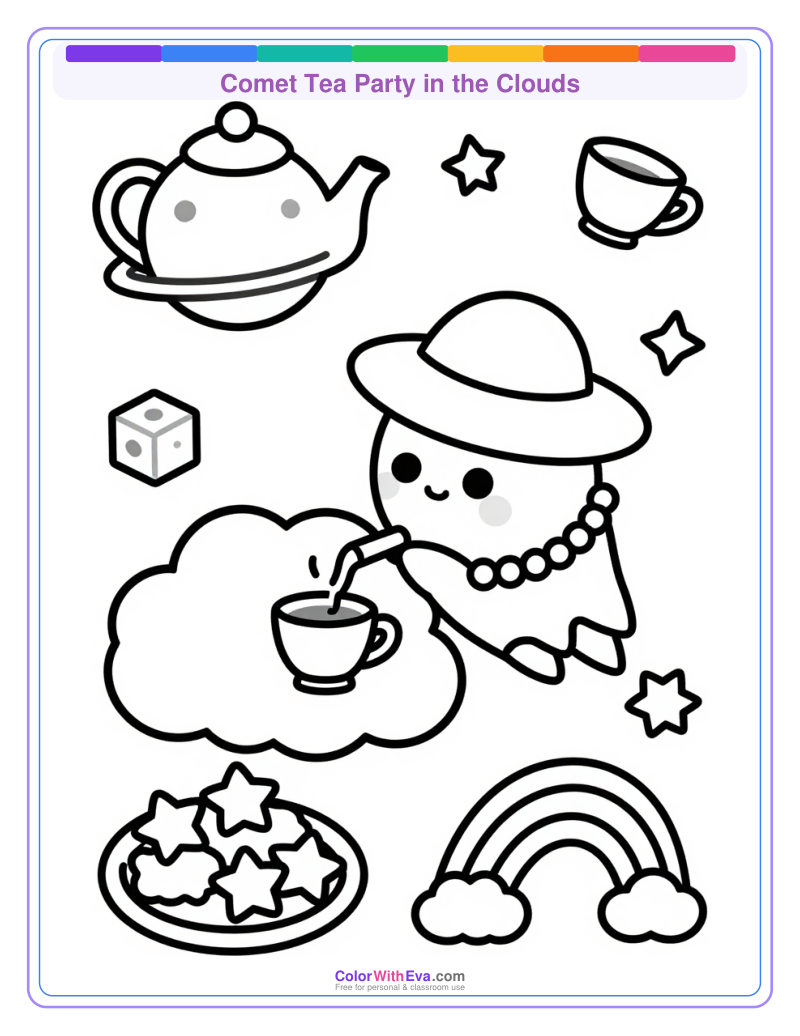 Comet Tea Party in the Clouds thumbnail