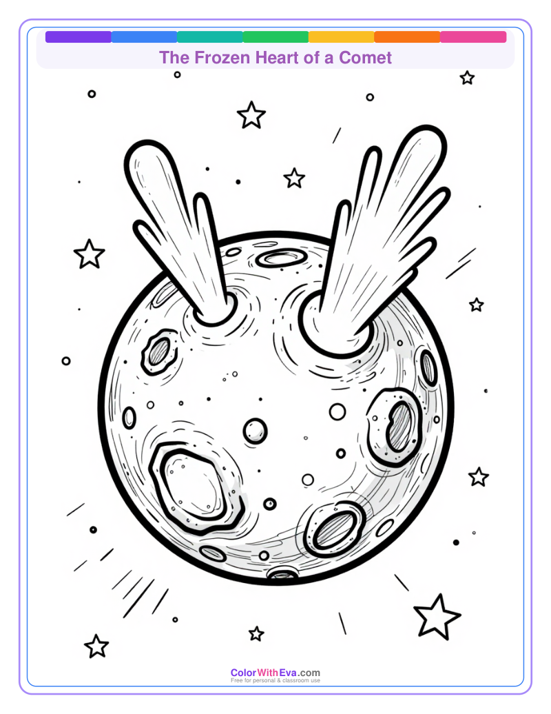 The Frozen Heart of a Comet preview