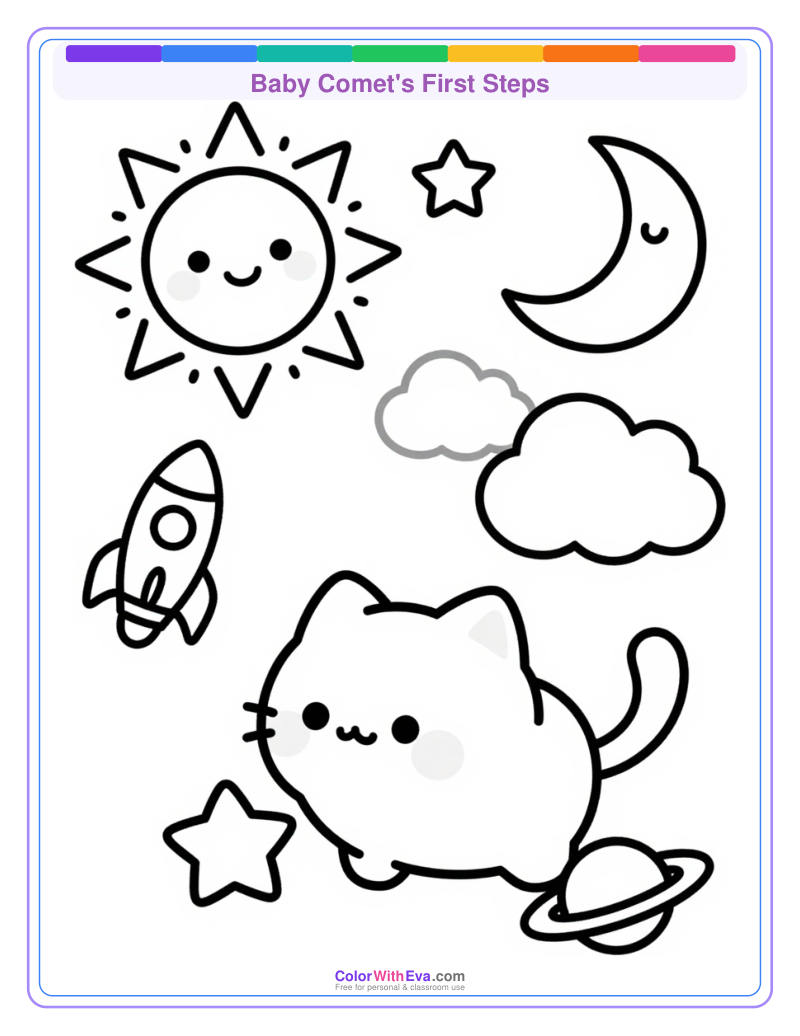 Baby Comet's First Steps thumbnail