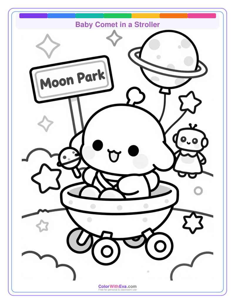 Baby Comet in a Stroller thumbnail