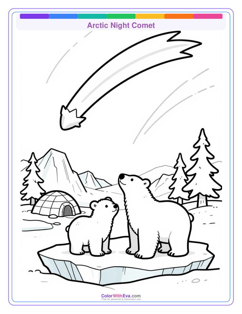 Arctic Night Comet preview