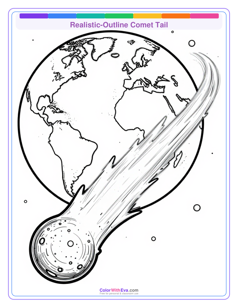 Realistic-Outline Comet Tail thumbnail