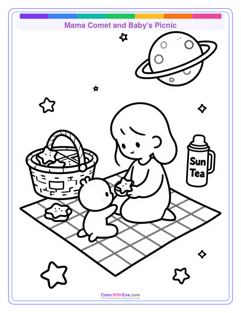 Mama Comet and Baby's Picnic thumbnail