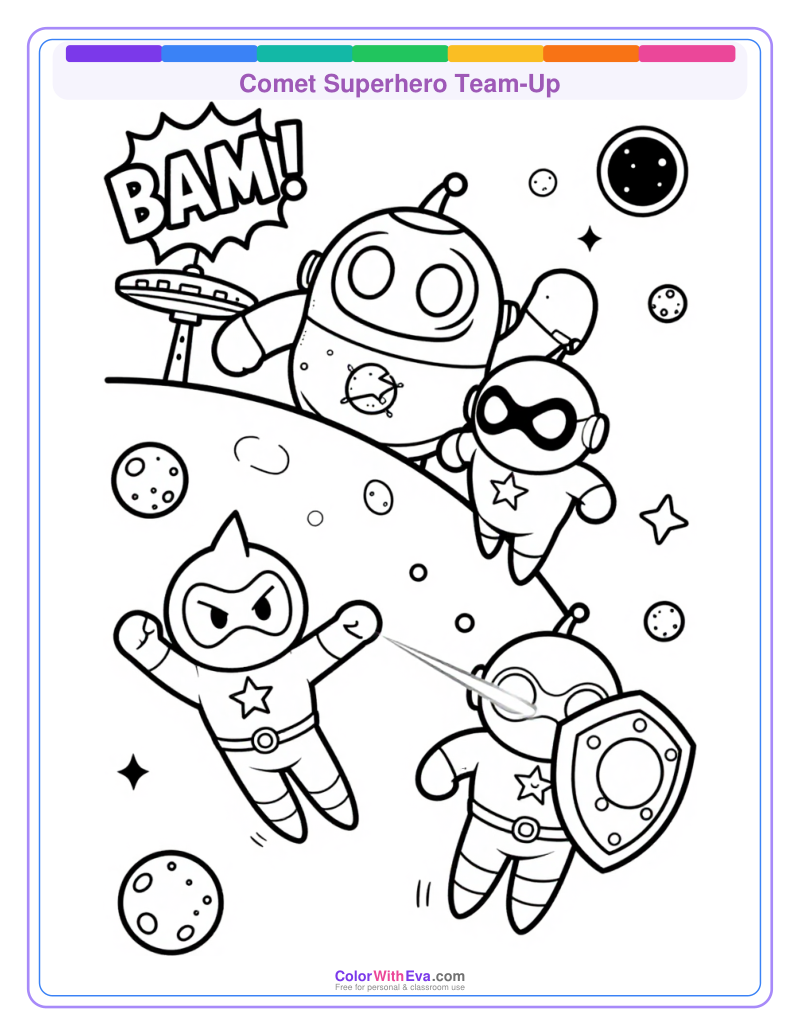 Comet Superhero Team-Up thumbnail