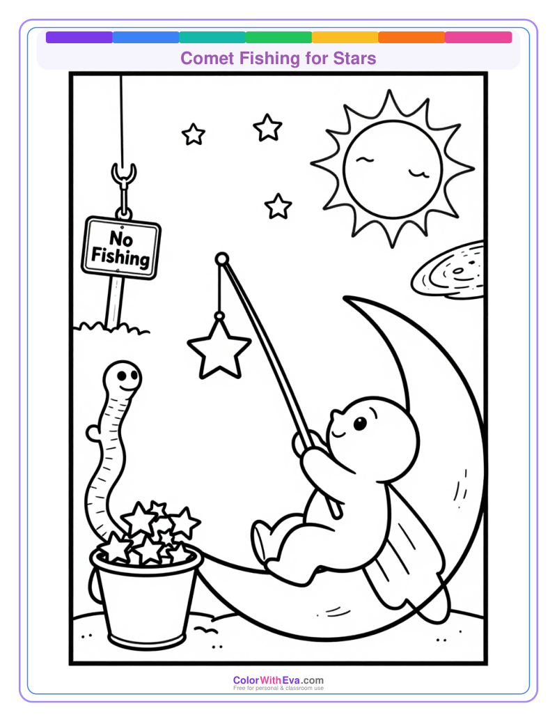 Comet Fishing for Stars thumbnail