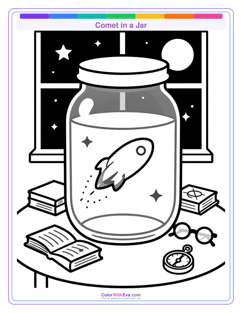 Comet in a Jar preview