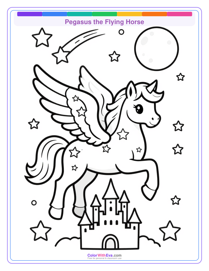 Pegasus the Flying Horse preview