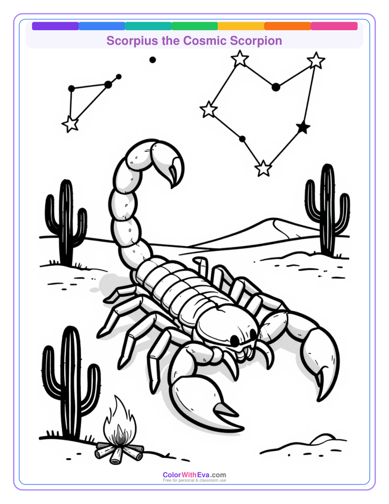 Scorpius the Cosmic Scorpion preview