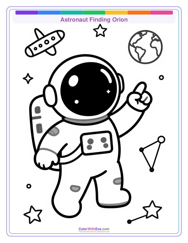 Astronaut Finding Orion preview