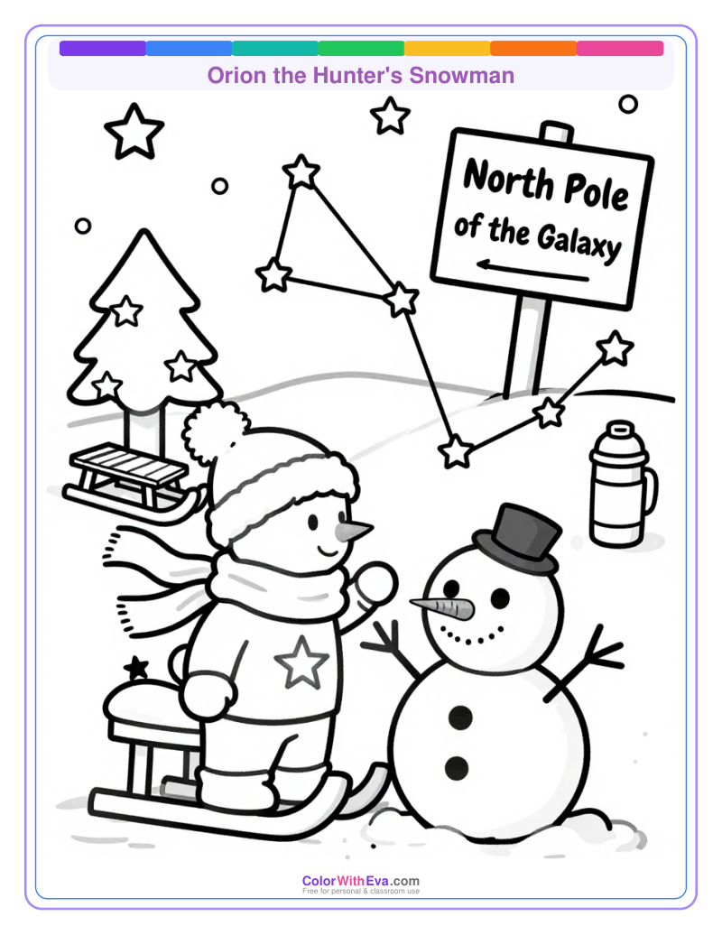 Orion the Hunter's Snowman preview