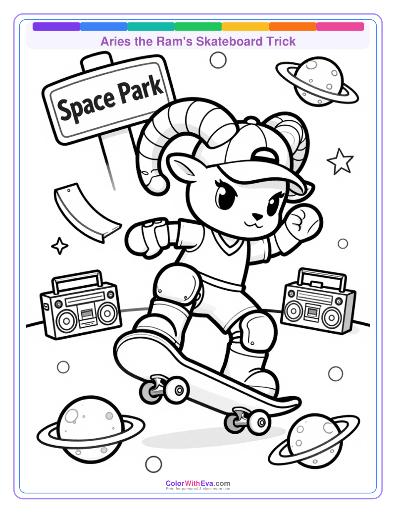 Aries the Ram's Skateboard Trick thumbnail