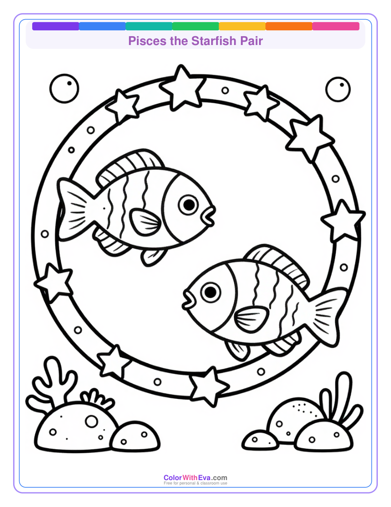Pisces the Starfish Pair preview