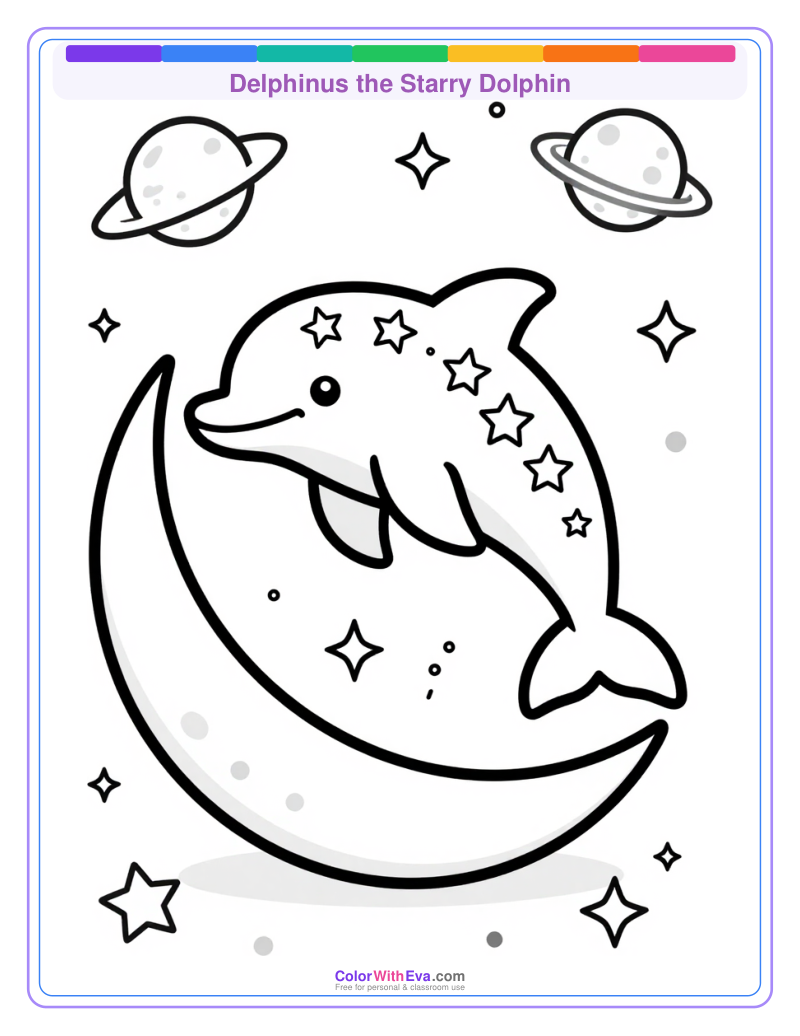 Delphinus the Starry Dolphin preview