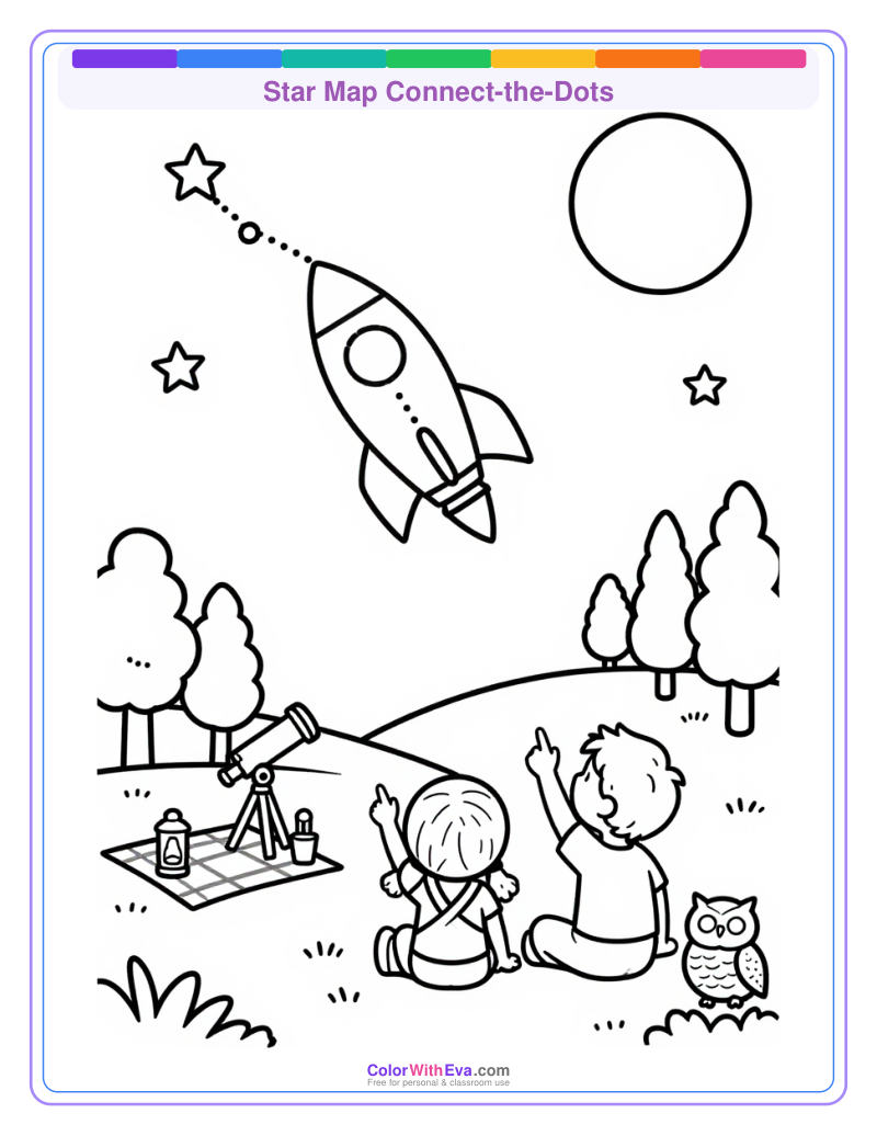 Star Map Connect-the-Dots thumbnail