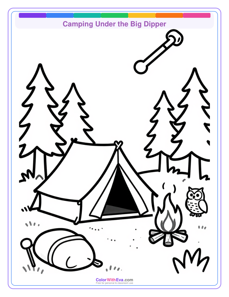 Camping Under the Big Dipper preview